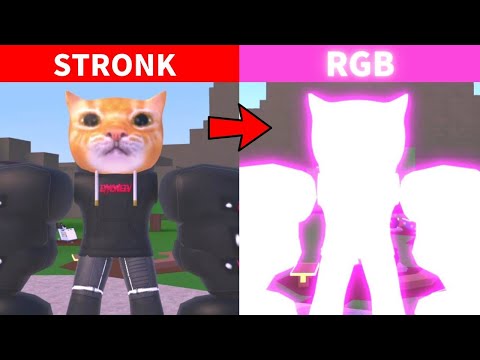 How To Be RGB Stronk In Roblox Wacky Wizards