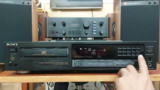 (Bán về Lạng Sơn) Đầu CD Sony CDP-590 chất âm 18bit 💵giá 1,2 triệu 📲0907223269 🏡Địa chỉ: Tp Thủ Đức