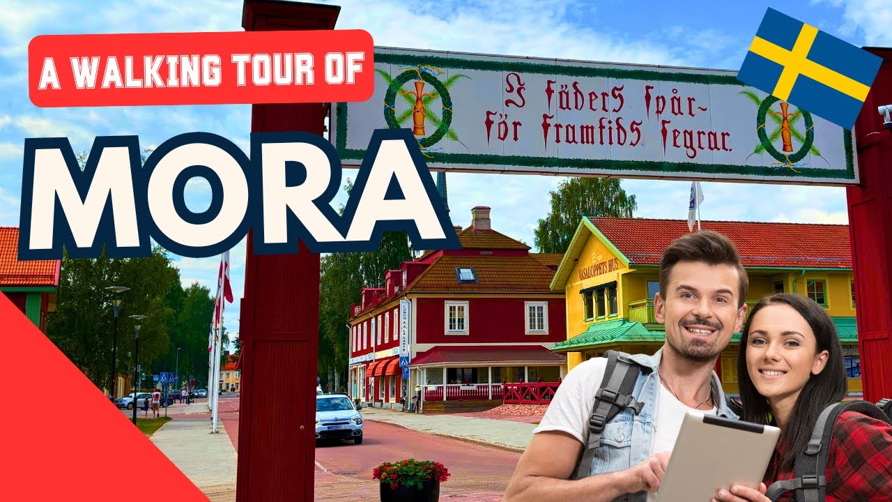 MORA Walking Tour 🇸🇪 | Dalarna’s Heart by Lake Siljan