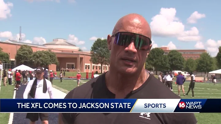 JSU showed the XFL and The Rock lots of love during their HBCU Showcase