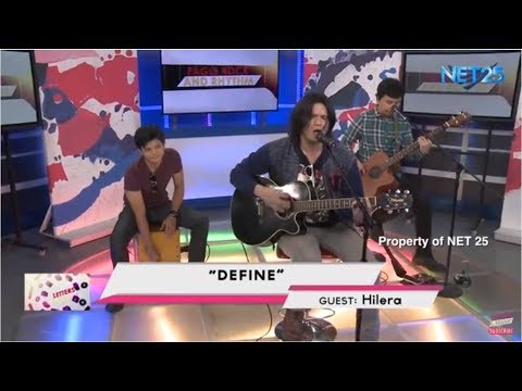 HILERA - DEFINE (NET25 LETTERS AND MUSIC)