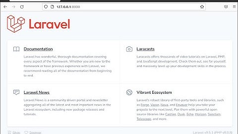 Install Laravel 9 on Ubuntu