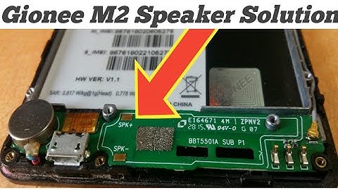 Gionee M2 Ringer Speaker Jumper Solution 100%