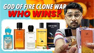 God Of Fire Clone War | Inkpot God Of Fire Vs Nuvana Mango Vs Medallion Inferno Perfume