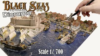 Black Seas Diorama | Scale 1:700