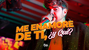 Jonathan Moly - Me Enamore De Ti, y Que? (Video Live - Roof)