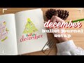 December Bullet Journal Setup • Plan with me 🎄 Christmas themed setup