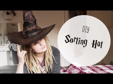 Видео: DIY SORTING HAT - HARRY POTTER - Lina Larsen