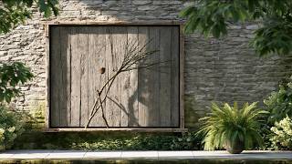 Full Beautiful Rustic Garden Wall Art Decoration Ideas Using Reclaimed Wood & Tree Branches Update