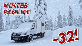 Dangers Of Vanlife In The EXTREME Cold