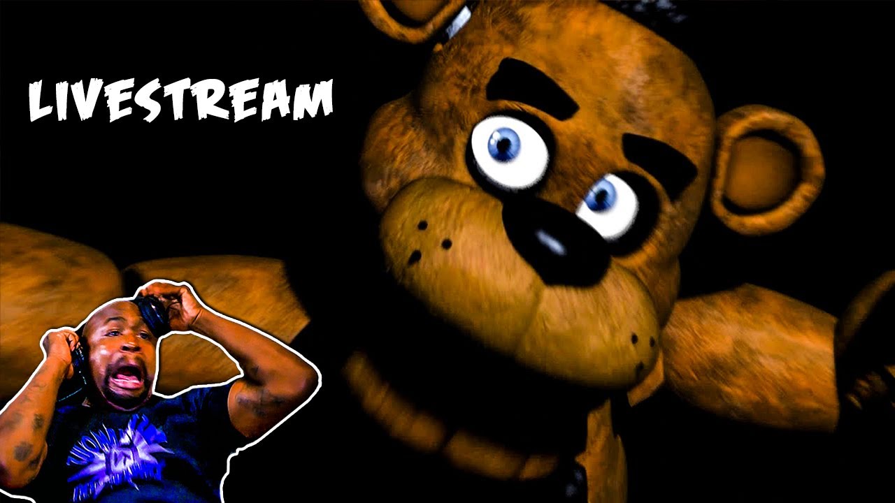 🔴 Five Nights At Freddy's 1! SCARIEST GAME IVE EVER PLAYED IN MY LIFE ...