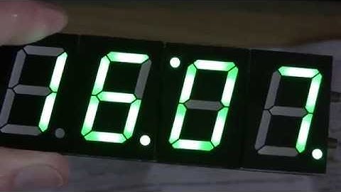 Banggoods DIY 4 Digit LED Electronic Clock Kit.