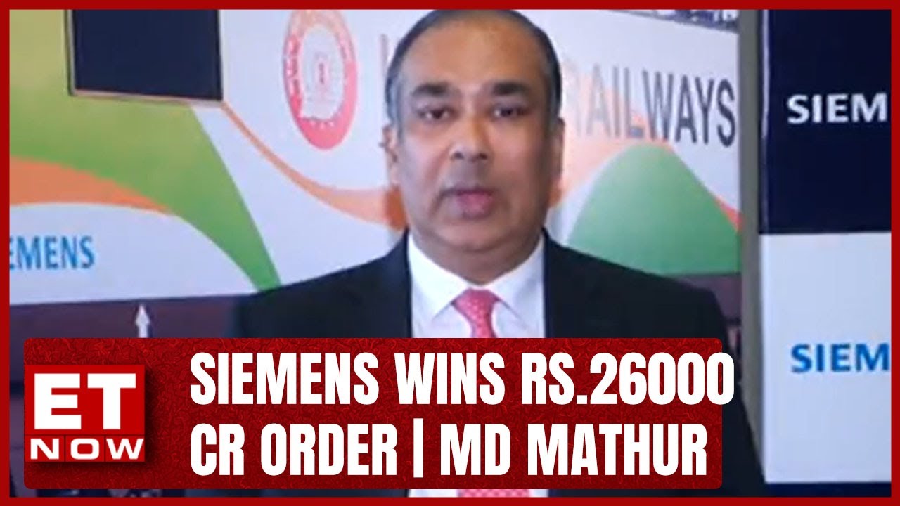 Siemens Wins Rs 26000 Crores Order Bags Order Of 1200
