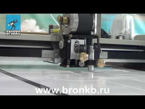 Раскрой и биговка на планшетном плоттере HC 9060 (колесо)
