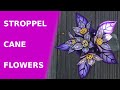 Polymer Clay Flowers. How to use old canes. Stroppel cane ideas