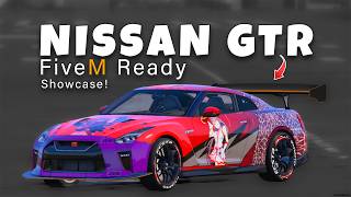 Nissan GTR - FiveM Ready with Multiple Liveries - Showcase and Free Download!