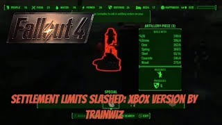 Fallout 4 Xbox One Mods|Settlement Limits Slashed: Xbox Version