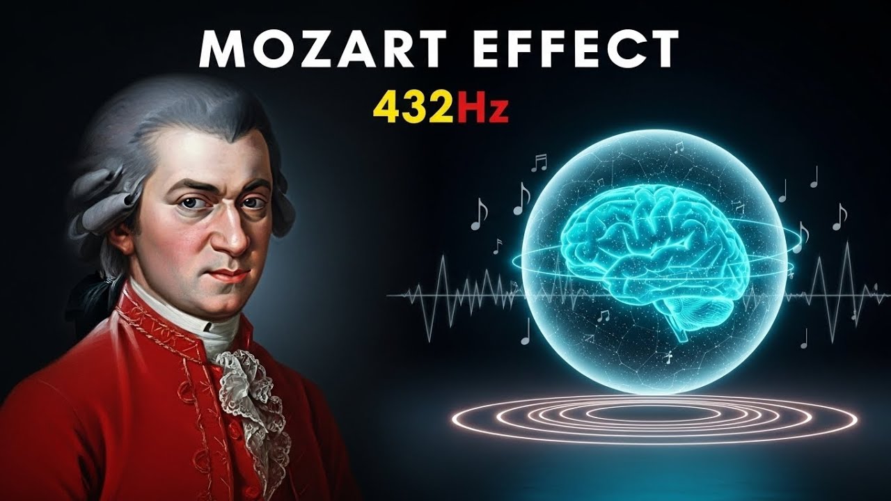 Mozart 432Hz – Relaxing Music to Improve Concentration, Learning and Motivation