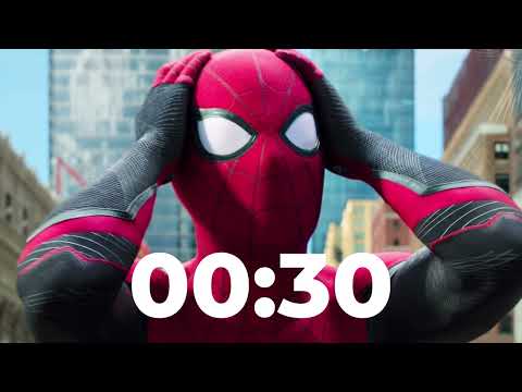 SPIDER MAN TIMER 1 MINUTE