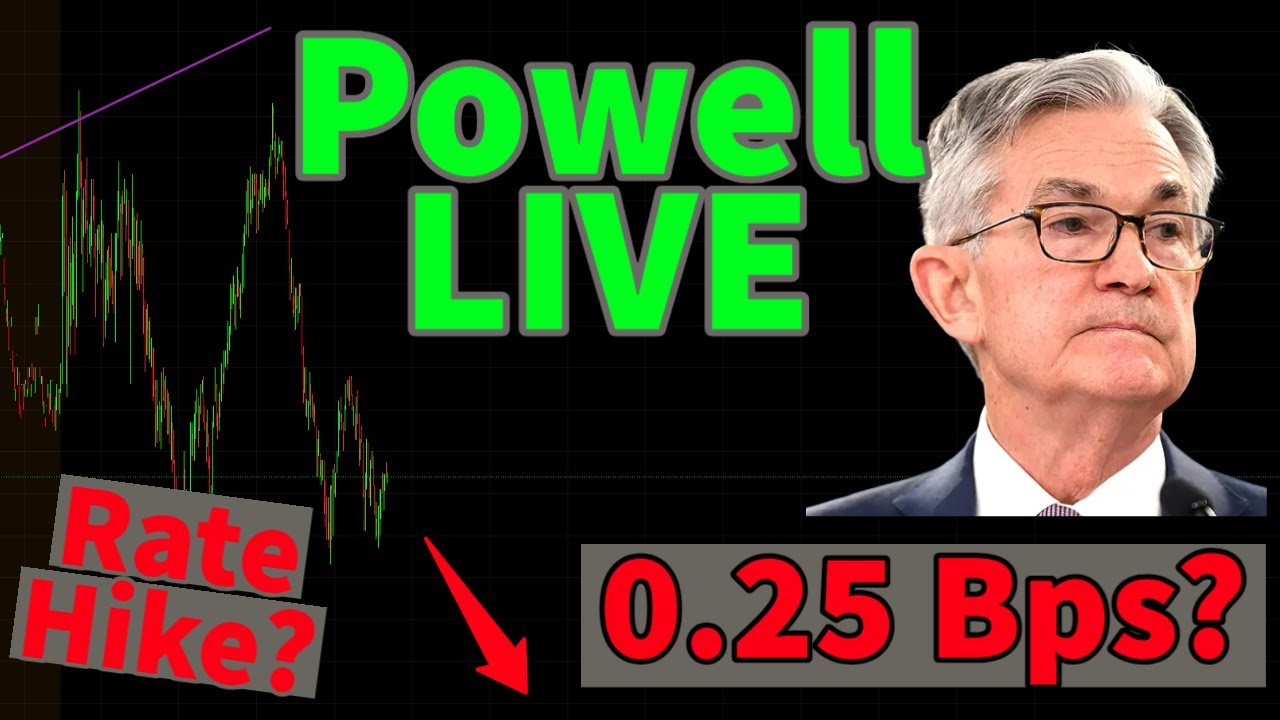 Jerome Powell + FOMC Interest Rate Decision LIVE!! Plus Stock Market ...