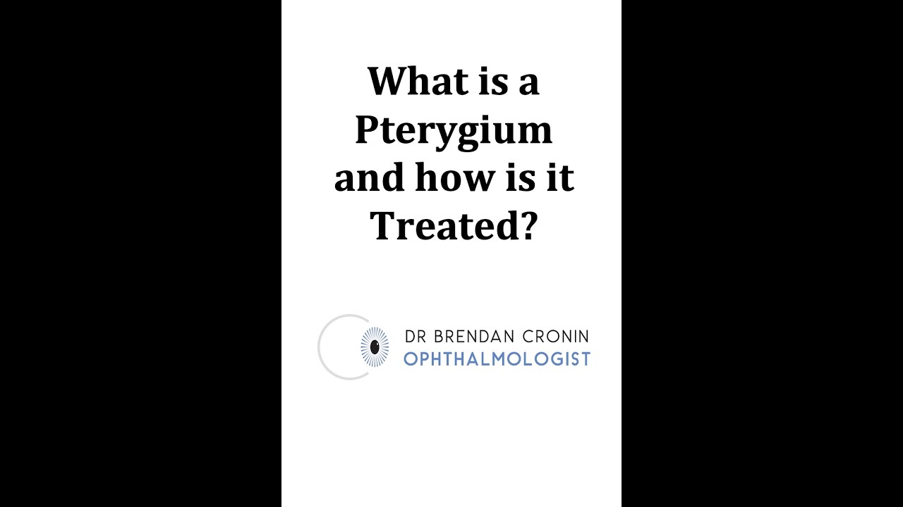 Pterygium Assessment Preparation