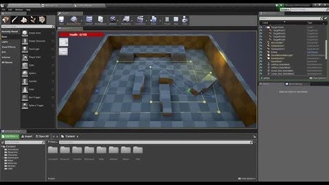 Unreal Engine 4 :AI Samples(Blueprint Only )