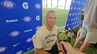 Information C.J. Carr Notre Dame QB Manning Passing Academy 6.26.26  Update