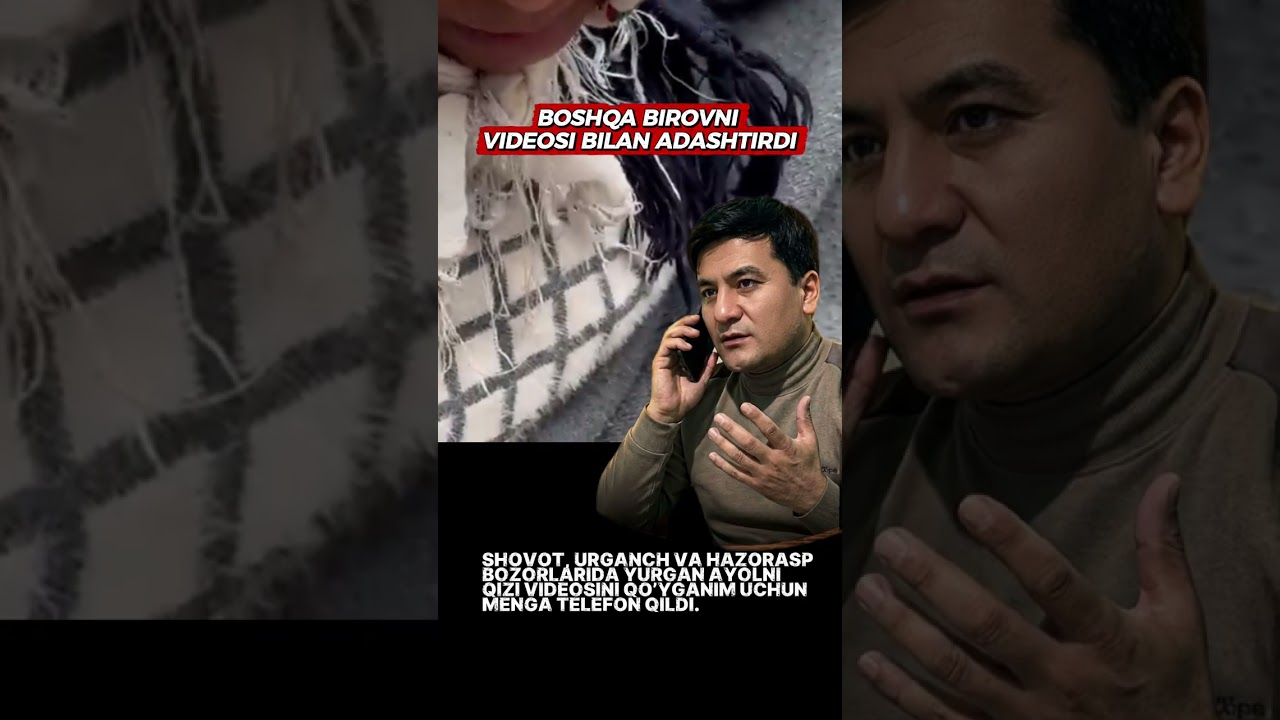 БОЗОРДАГИ КАМПИР ТЕЛЕФОН ҚИЛДИ