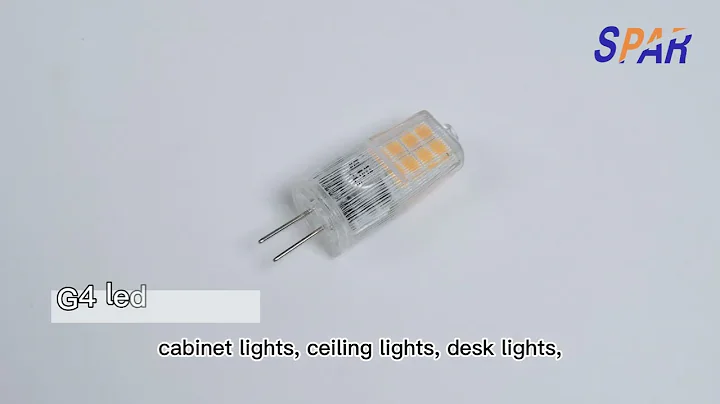 G4 dimmable 2w 12v LED Bulb with G4 Dual Pin Base