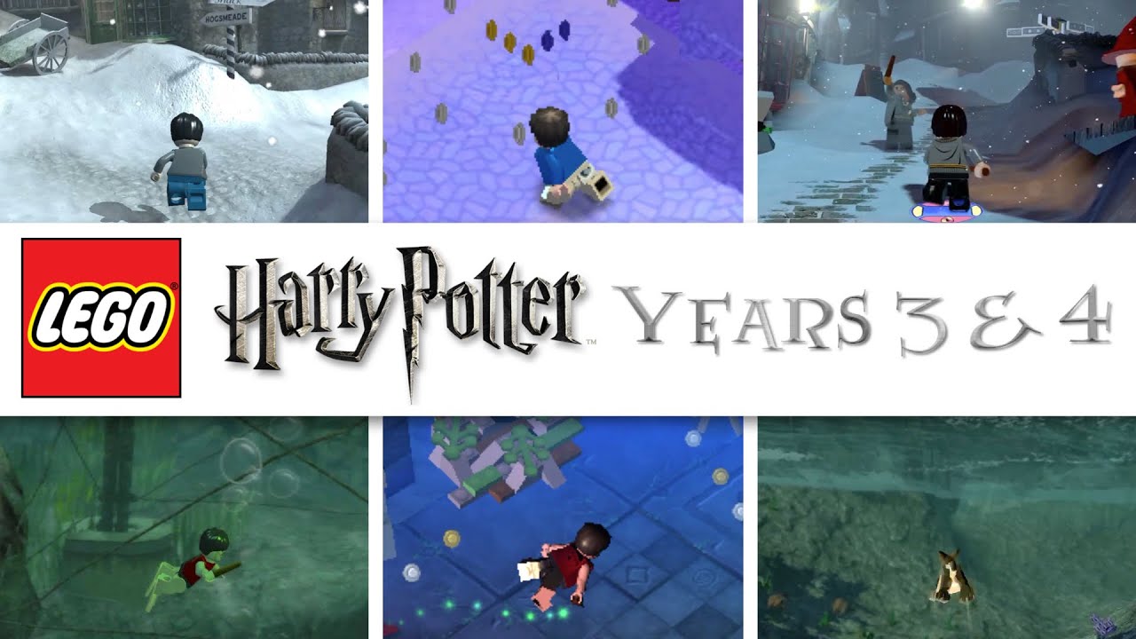 Comparing Every Version of Lego Harry Potter Years 3 & 4 YouTube