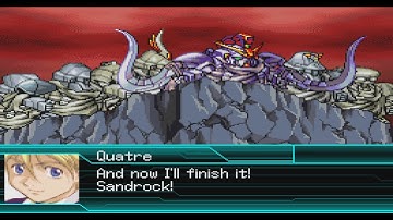 (ENG)Super Robot Wars W - Gundam Sandrock Custom Attacks | スパロボW - ガンダムサンドロックカスタム 全武装