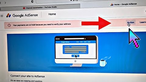 Your Payment are on hold because you need to verify your address 2023 | Google AdSense Problem ?