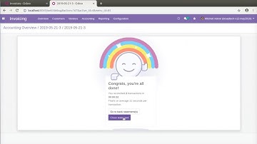 Odoo bank statement reconciliation