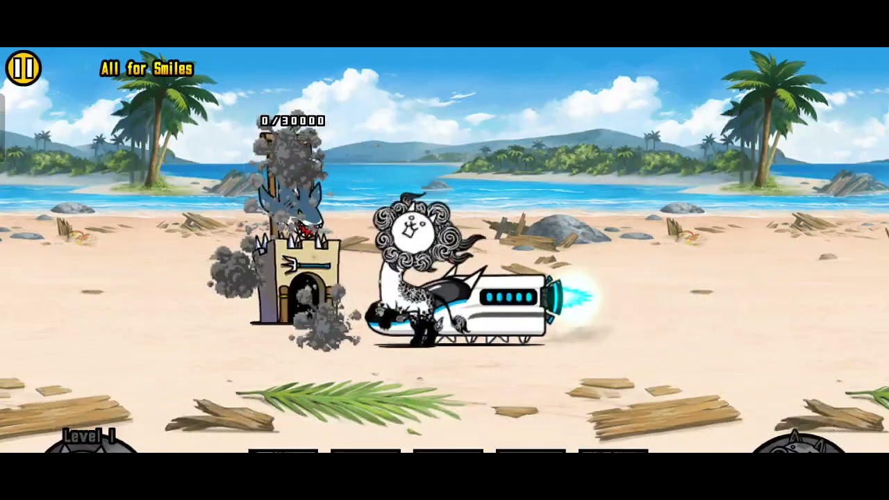 Battle Cats All for Smiles (No Gacha) - Summer Break Cats: Paradise Stage 2