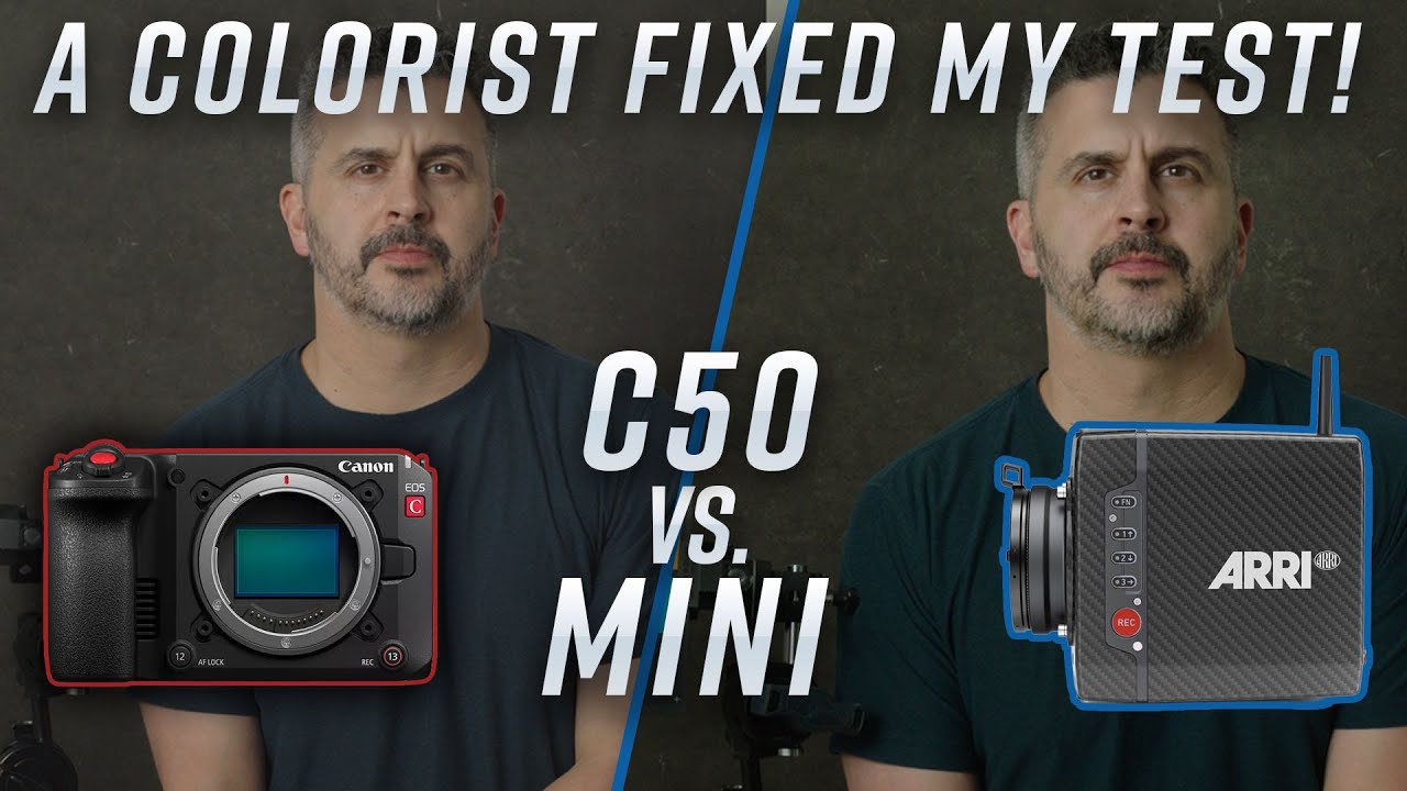 Alexa Mini vs Canon C50 - A New Comparison