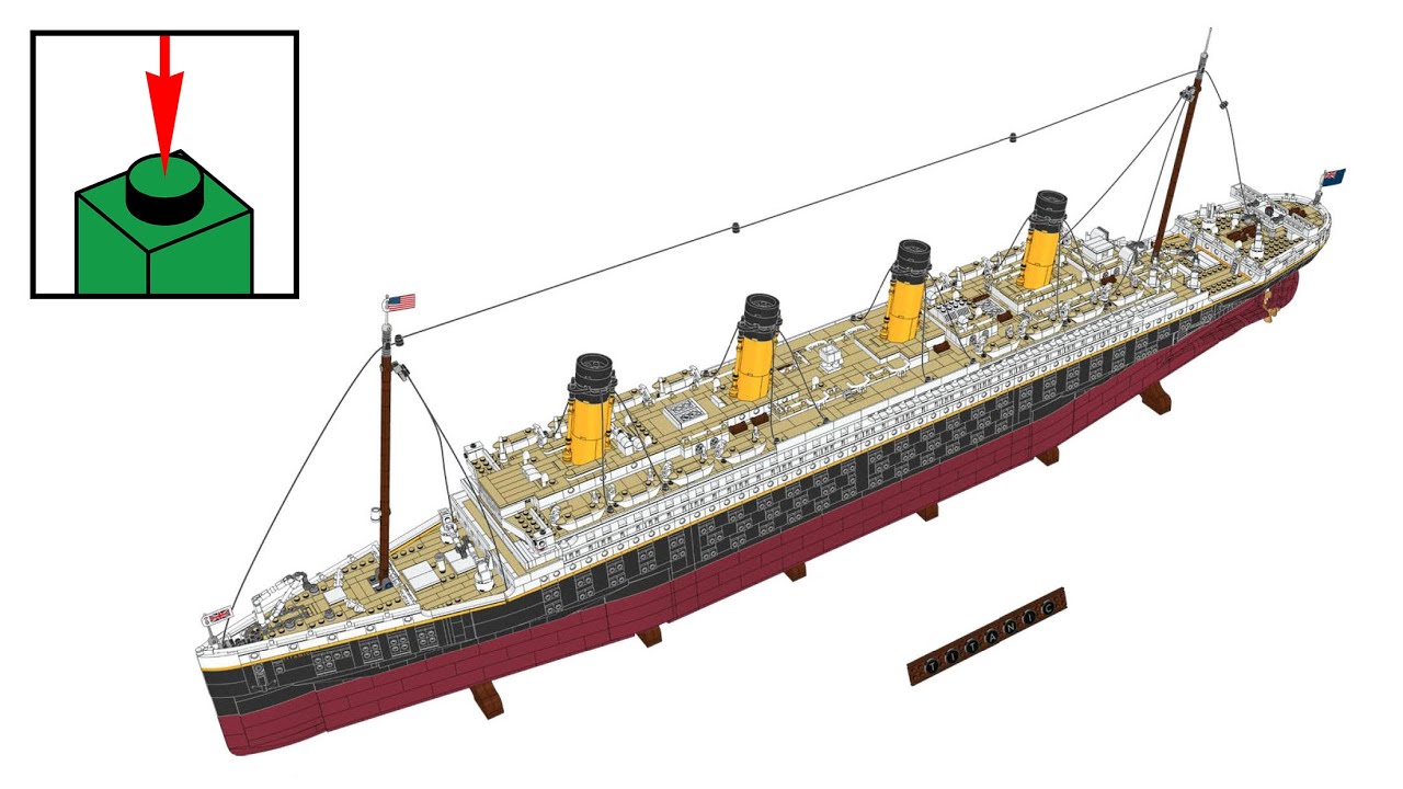 LEGO Creator Expert 10294, Titanic - building instructions 