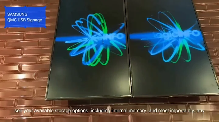 SAMSUNG QMC Series l USB Content Management 