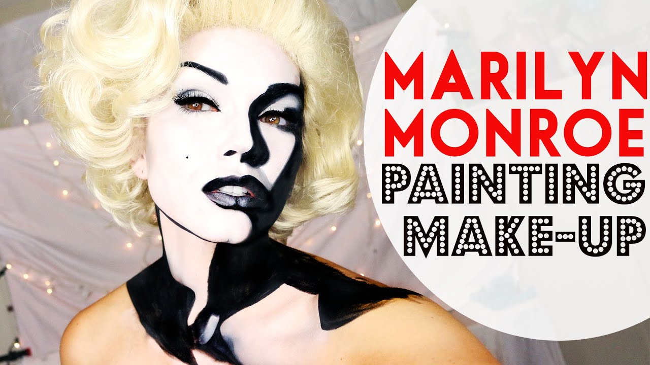 Marilyn Monroe Makeup Painting YouTube