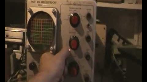 Oscilloscope Tektronix type 316
