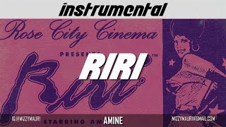 Video thumbnail of "Amine - RIRI (INSTRUMENTAL) *reprod*"