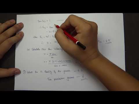 Bevel Gear Design Procedure