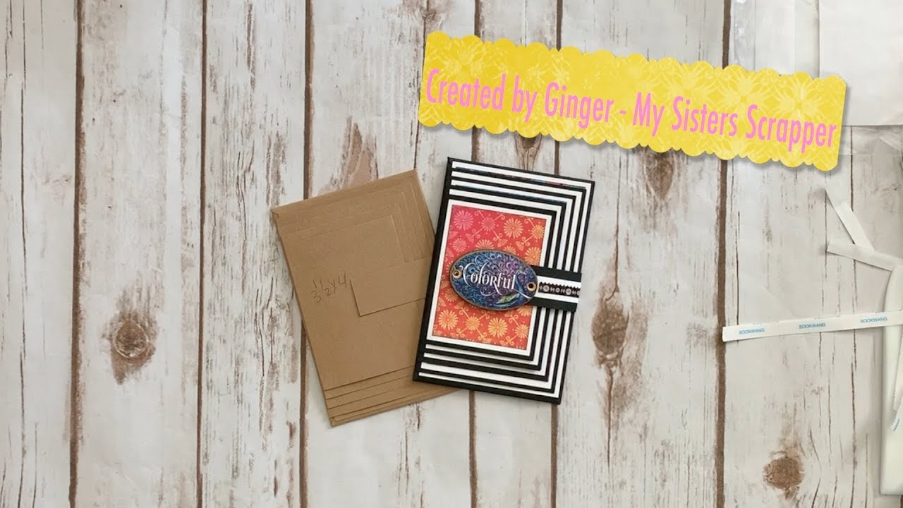 Cascading Mini Album Insert Tutorial