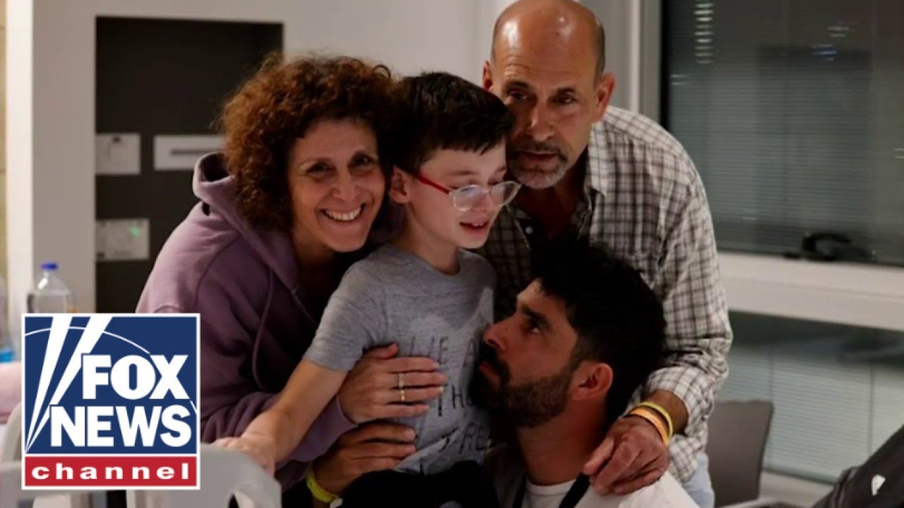 9-year-old Israeli hostage reunited with family