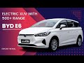 BYD E6 की सच्चाई | 2021 BYD e6 - Electric MPV with a claimed 500km range | Electric Car In India