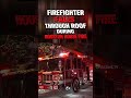 Firefighter Falls Through Roof During Houston House Fire
