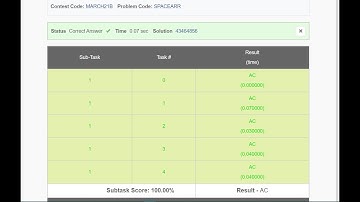 Space Arrays | Full solution with explanation and code | March Challenge 2021 | Code chef