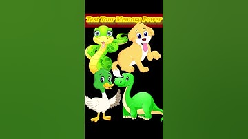 Test Your Memory Power 🤯 #shorts #memorytest