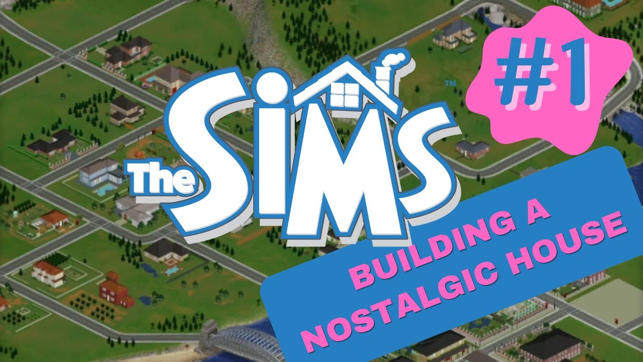 Classic The Sims 1 Gameplay – building a house like in childhood | No commentary