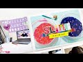 Project Life Process Video Using the Color Me Happy Collection from Pretty Little Studio