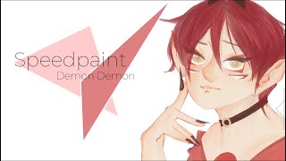 Demon Demon | Speedpaint 🍙